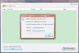 Epub To Pdf Converter Portable 2 1 0 4 Free Convert Epub Ebook To Pdf Thinstallsoft