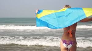 Although it is not the. Woman With Sweden Flag On The Beach Girl In Bikini With Swedish Flag On The Sea Video By C Polevoi Stock Footage 366985766