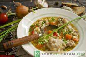 Alette di pollo in umido. Zuppa Di Ali Di Pollo