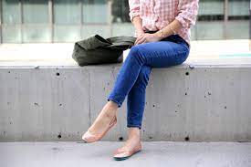There is signs of wear on the toe and heal. Rose Gold Glam Tieks Tieks Ballet Flats Ballet Flats Outfit