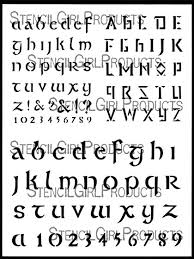 The advent of entrepreneurs on the face of this earth has changed. Celtic Alphabet Stencil Valerie Sjodin Stencilgirl Products