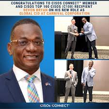 Congratulations to CISOs Connect™ Member and C100 2021 and 2022 Recipient Devon  Bryan