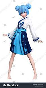 Anime teen girl