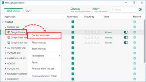How To Configure Application Rights And The List Of Protected Resources In Kaspersky Security Cloud 20