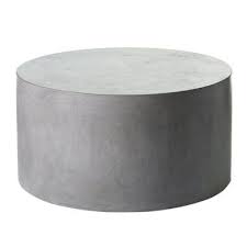 Holloway Round Concrete Coffee Table Concrete Coffee Table Coffee Table Modern Cocktail Tables
