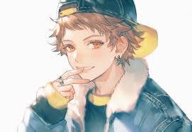 Diablo has white hair, black eyes, birthmarks that look like tattoos and black horns. Anime Boy Handsome Boy And Boy Image 6817934 On Favim Com
