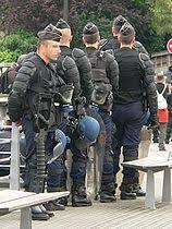 A member of the gendarmerie, a military body charged with police duties. National Gendarmerie Wikipedia