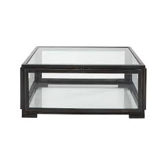 Tavolo Basso Quadrato Nero In Vetro E Metallo L 80 Cm Alphonse Table Basse Carree En Verre Table Basse Metal Table Basse