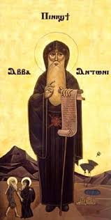 Saint Anthony Abbot Tempted By A Heap Of Gold Desert Fathers Liberal Dictionary In 2020 Catholic Memes Anthony The Great Saint Anthony