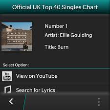 Uk Top 40 Music Singles Chart Blackberry Forums At