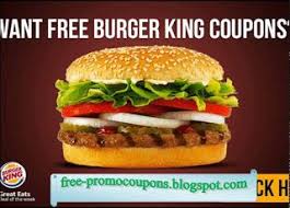 Free Printable Burger King Coupons Burger Burger King Mcdonalds Coupons