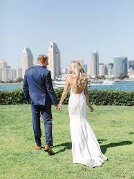 Bayview Park Elopement On Coronado Island Sunset Cliffs Portraits Groom Portrait Wedding Renewal Vows Wedding Portraits