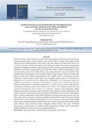 We did not find results for: Pdf Harmoni Bahasa Dari Persfektif Penerjemahan Dalam Kasus Pemadanan Istilah Teknis