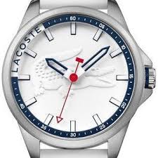 Lacoste Mens White Capbreton Watch Kis Modasi