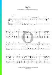 Laden sie klaviertastatur stockvektoren bei der besten agentur für vektorgrafik mit millionen von. Skyfall Sheet Music Piano Voice Pdf Download Streaming Oktav