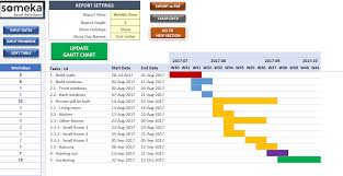 Excel Gantt Chart Maker