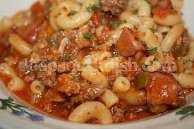 Southern Beef And Sausage Goulash Recipes Food Cooking