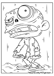 Zombies part 2 garden warfare. Printable Zombie Coloring Pages Updated 2021