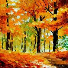 Makes Me Want To Get My Oil Paints Out Nature Canvas Art Autumn Art Autumn Painting