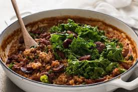 Chorizo Risotto With Kale Recipe Recipetin Eats Mushroom Risotto Chorizo Risotto