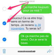 Comment Supprimer Un Sms Ou Un Message Sur Iphone Sms Message Iphone Iphone