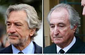 photos by richard caplan alfred was worried about the karma, but i just loved the bernard madoff, former chairman of the nasdaq stock market, and admitted operator of a ponzi scheme considered to be the largest financial fraud in u.s. Deniro To Play Madoff In Movie Nov 7 2011