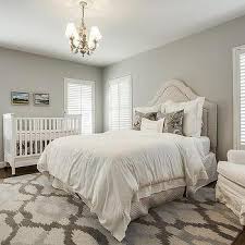 New favorite room in the house! Crib In Master Bedroom Transitional Bedroom