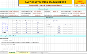Seems to need to wait for xcode …n excel format. 2 Construction Daily Report Template Excel With Examples