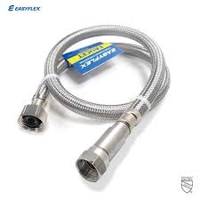 Talent International Trading I Ez-Fluid 30-Inch Stainless Steel Braided Faucet  Connector Line,Faucet Water