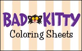 Activity Bad Kitty Books Bad Cats Kitty Coloring Book Activities
