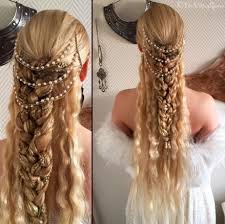 Viking Goddess Inspired Hairstyle Froya Braids By The Viking Queen Elven Hairstyles Hair Styles Medieval Hairstyles Great home work by one of our artist! hair styles medieval hairstyles