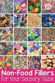 Other than your smaller sensory box, you need a place to keep supplies. 100 Of The Best Non Food Sensory Table Material Ideas Kindergarten Sensory Sensory Table Kids Sensory