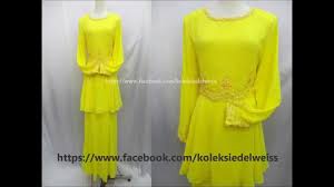 Dengan kombinasi yang tepat, baju kurung akan nampak lebih cantik dan elegan. Fesyen Baju Kurung Moden Dan Baju Kurung Peplum Koleksi Hari Raya 2013 Youtube