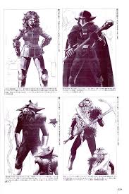 kaiju history 1979 battle fever j キャラクターデザイン プロダクトスケッチ ロゴデザイン