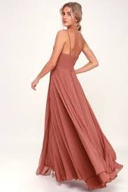 All About Love Rusty Rose Maxi Dress Rose Maxi Dress Rose Prom Dress Cute Prom Dresses