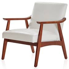 Free 2 Day Shipping Buy Belleze Mid Century Modern Accent Chair Living Room Up In 2020 Accent Chairs For Living Room Mid Century Modern Accent Chairs Leather Armchair