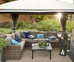 Broyhill Eagle Brooke Sectional Big Lots In 2020 Backyard Furniture Backyard Seating Patio Furniture Sets