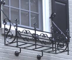 With so many stylistic choices, you can really make these window box planters your own. Iron Railings Pittsburgh Wrought Iron Window Boxes Iron Windows Iron Window Grill