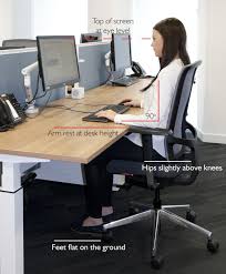 Always adjust your standing desk to your elbows' height. What Is The Standard Desk Height For Best Posture And Ergonomics