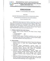 Cpns jurusan perbankan syariah 2021. Resmi Diumumkan Ini Rincian Formasi Cpns Kotamobagu Tahun 2021