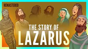 Add the travelling time of the messengers and jesus together with the two days and you. Jesus Raises Lazarus From The Dead Animated Bible Story For Kids John 11 Sunday School Lesson Youtube