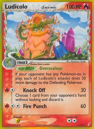 Ludicolo has been featured on 13 different cards since it debuted in the ex sandstorm expansion of the pokémon trading card game. Ludicolo D 6 Crystal Guardians Pokefol Io Current Historical Prices For Pokemon Cards