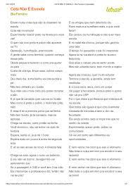 Cota não é esmola ( bia ferreira ) capoeira e carimbó ( manifestações de cultura popular ) eu estou apoixonada por você ( gina lobrista ) maria da vila matilde ( elza soares ) cabaça d'água ( alberto salgado ) mar e brasília ( engels spiritus) tribunal do feicebuqui ( tom zé ) Cota Nao E Esmola Bia Ferreira Impressao Baixar Pdf De Docero Com Br