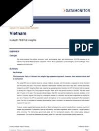 In 2019, the malaysia economy grew at a moderate rate of 4.3 per cent as compared to 4.8 per cent in the previous year. Pestle Vietnam Devaluation Vietnam
