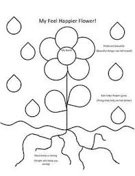 My Feel Happier Flower A Coping Skills Plan For Kids Teacherspayteachers Com Coping Skills Activities Coping Skills Art Therapy Activities