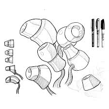 We previously featured him on the sketchbook blog with 10 in this tutorial i will go through my sketch process from the ideation phase all the way to the final presentation render. Robin Stethem On Instagram Earbud Ideations Circular Bro Designsketching Idsketching Industrialdesi Design Sketch Sketch Design Industrial Design Sketch
