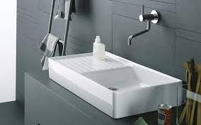 Evier De Cuisine Ceramique 1 Bac Publica Allia Espace Aubade Evier Cuisine Evier Evier A Poser