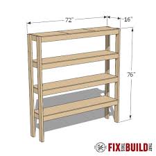 This one is good for diy newbies. Easy Diy Garage Shelves With Free Plans Fixthisbuildthat