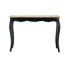 Classic Black Side Table Versailles Mobilier De Salon Table Console Blanche Console
