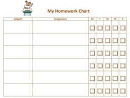 Homework Chart 2 Dog Schedule Templates